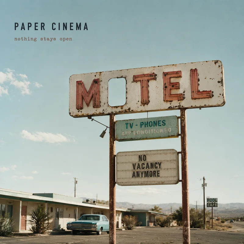 Nothing Stays Open by Paper Cinema — demo cover art